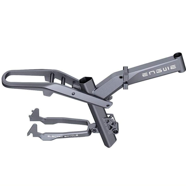 Hopfällbar elcykel med feta däck ENGWE X26, motor 48V 1000W, 19.2Ah & 10Ah dubbelbatteri, trippelfjädring