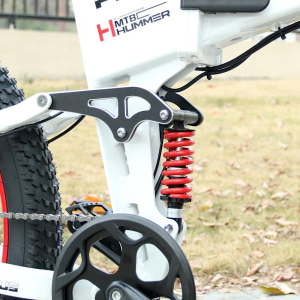 Hopfällbar elcykel SAMEBIKE LO26-Plus, 1000W motor, 48V 15Ah batteri