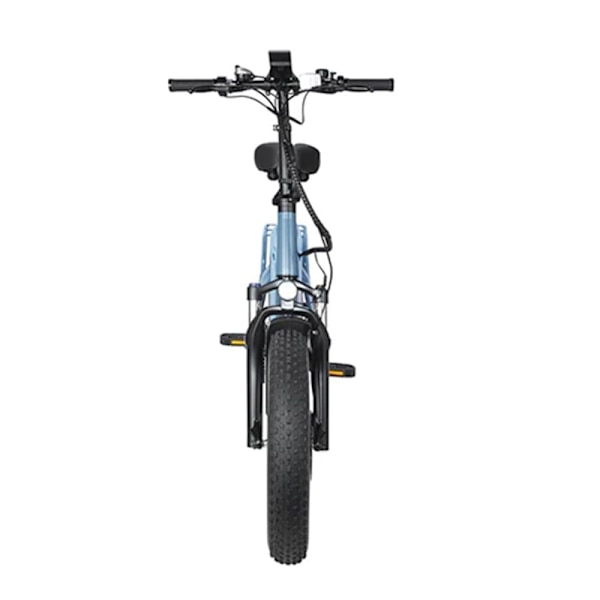 Elcykel DYU FF500, Motor 48V 500W, Batteri 14Ah, 20" Fat Tire, Blå