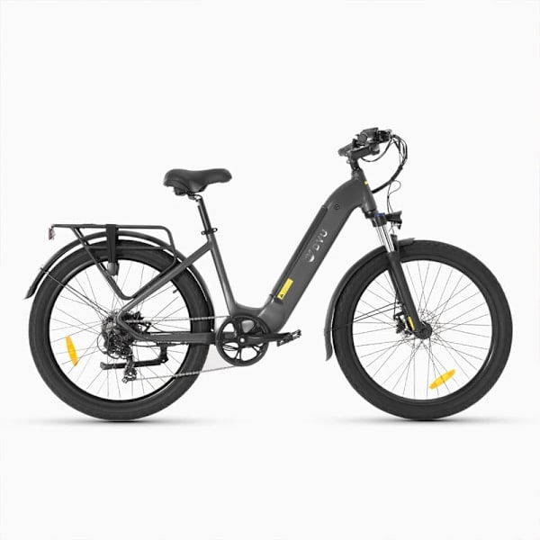 Elcykel DYU C1, Motor 36V 350W, Step-Thru, 26", Sort