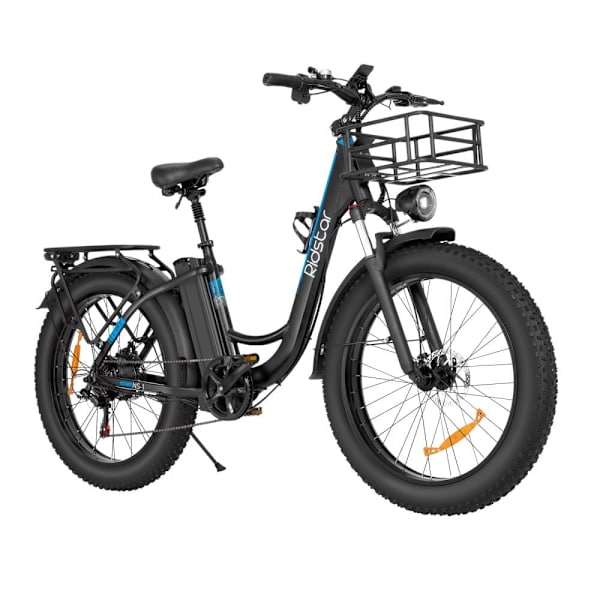 Elcykel för urban pendling RIDSTAR MN-26, 48V 20Ah, 26″ Fat Tire