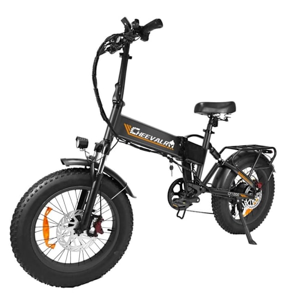 Sammenklappelige elcykler CHEEVALRY CF1000, 1000W 48V 20Ah, Terrængående