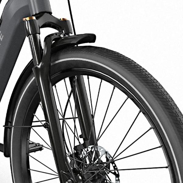 Trekking elcykel JOBOBIKE Astra, 250W 36V 15Ah, Shimano 8S, Stöd för Bluetooth, Grå