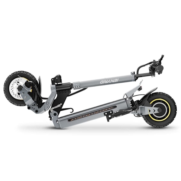 Sammenklappelig elektrisk løbehjul iENYRID S1, 800W 48V 15Ah, 10" offroad-dæk