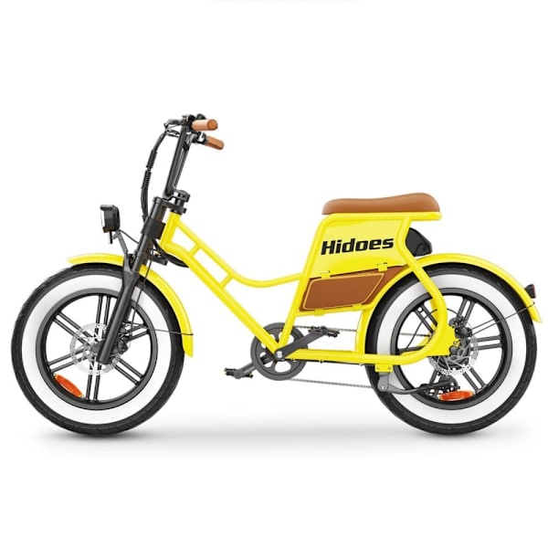 Hidoes HD-C8 Elcykel för Damer, 700W 48V 17Ah, Gul