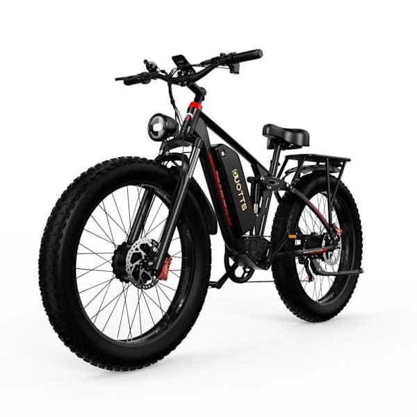 Elcykel DUOTTS S26, 26-tums feta däck, 750W*2 motorer, smart app