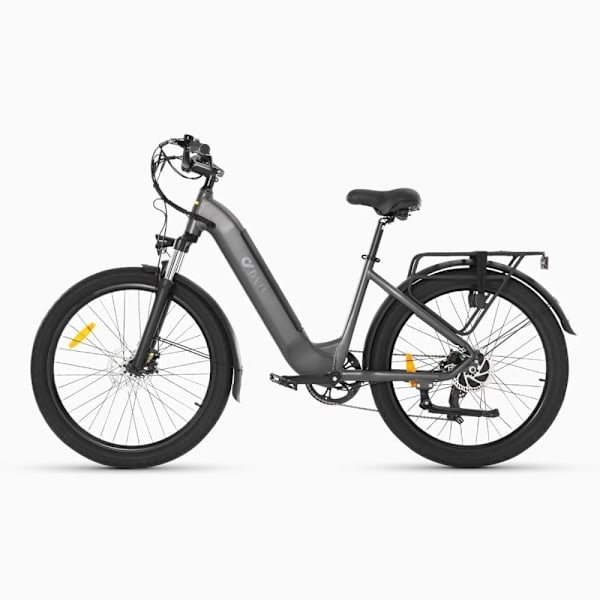 Elcykel DYU C1, Motor 36V 350W, Step-Thru, 26", Sort
