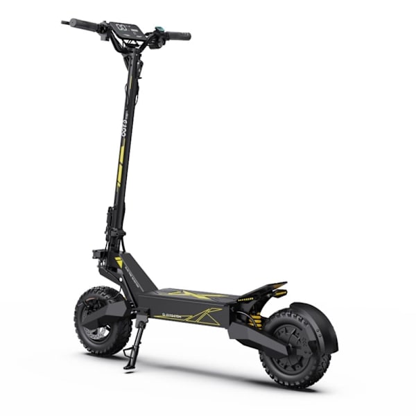 Taittuva sähköpotkulauta OOTD T10, 11", täysjousitus, 48V 500W, musta