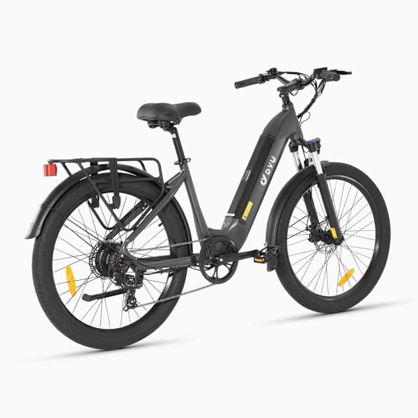Elcykel DYU C1, Motor 36V 350W, Step-Thru, 26", Sort