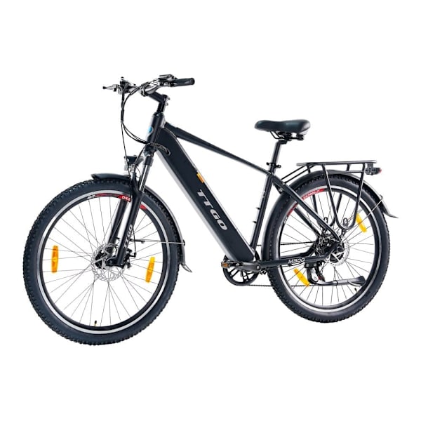Elcykel TTGO M300, 250W momentsensor, 36V 20Ah, 27,5" til pendling og fritid