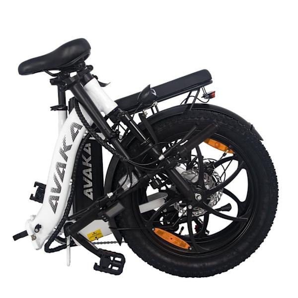 Hopfällbar elcykel AVAKA BZ20 Plus 500W motor 48V 15Ah batteri