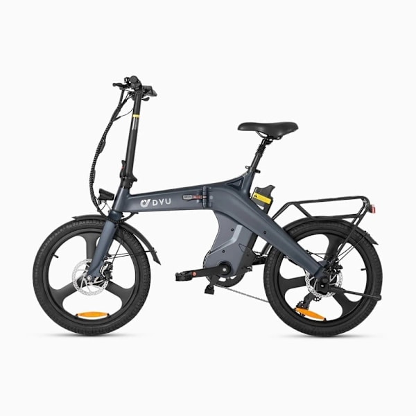 Sammenklappelig elektrisk bycykel DYU T1, motor 36V 250W, med momentsensor