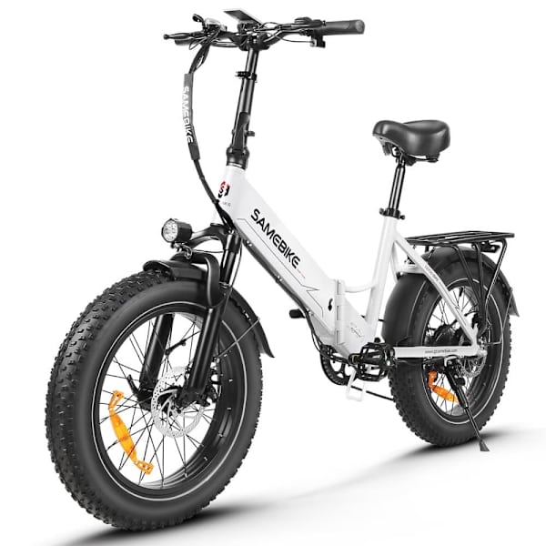 Taittuva sähköpyörä SAMEBIKE LOTDM200-II, moottori 750W 48V, älykäs NFC