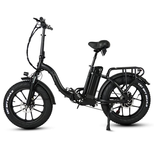 Sammenklappelig Step-Thru Elcykel CMACEWHEEL Y20, 750W 48V 18Ah, Fat Tire, Sort