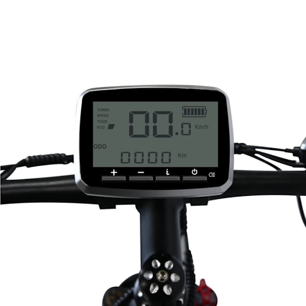 Midterdrevne elcykel Cheevalry C29 PRO, 500W 48V, Grå