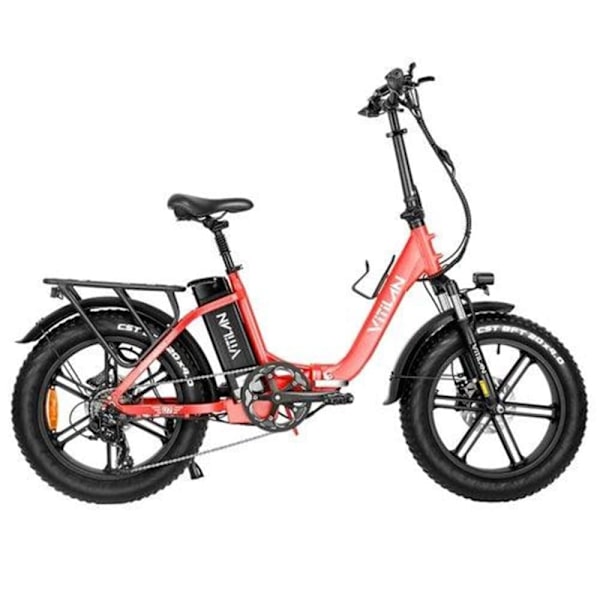 Taittuva sähköpyörä Vitilan U7 2.0 - 20" - Läpiajo - Moottori 48V 750W - 20Ah akku