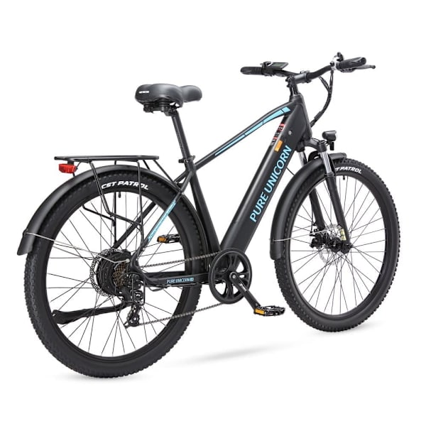 PURE UNICORN U3 29" sähkömaastopyörä, 750W 48V 12.8Ah, musta