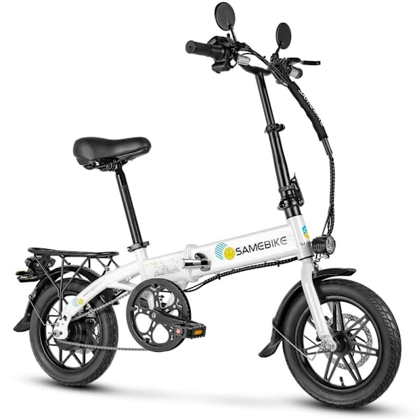 Bärbar pendlarelcykel Samebike YINYU14, motor 36V 350W, 25km/h