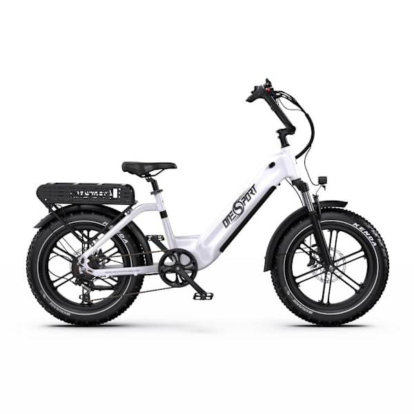 Onesport OT08 paksurenkainen sähköpyörä, moottori 48V 500W, Shimano 7 vaihdetta, tuki sovellukselle