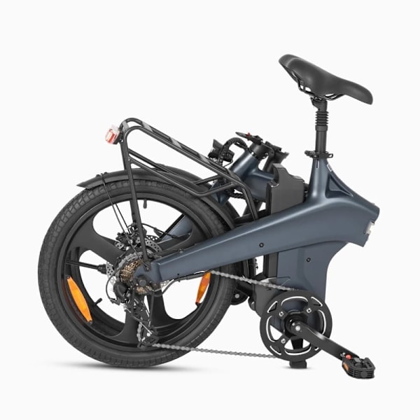 Sammenklappelig elektrisk bycykel DYU T1, motor 36V 250W, med momentsensor