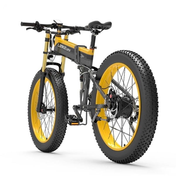 Elektrisk mountainbike LANKELEISI XT750 PLUS, STOR GAFFEL, Fat Tire