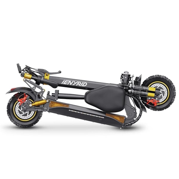 El-scooter med siddeplads IENYRID ES6, 1000W*2 motor, 48V 20,8Ah batteri, foldbar