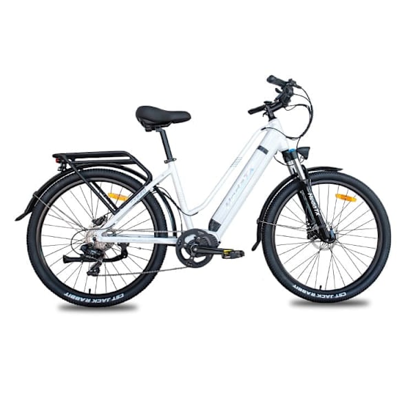 Elcykel med servostyring HedaTX TX520, midterdrev 250W, 48V 13Ah batteri, 27,5", til bycykling