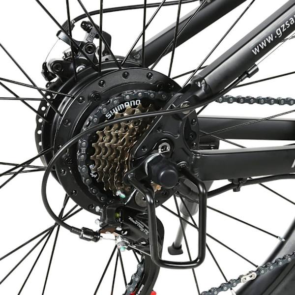 Taittuva sähkömaastopyörä SAMEBIKE LO26-II-FT, 900W 48V 14Ah, hydraulinen jarru