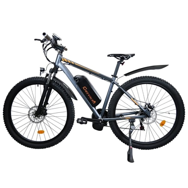 Midterdrevne elcykel Cheevalry C29 PRO, 500W 48V, Grå