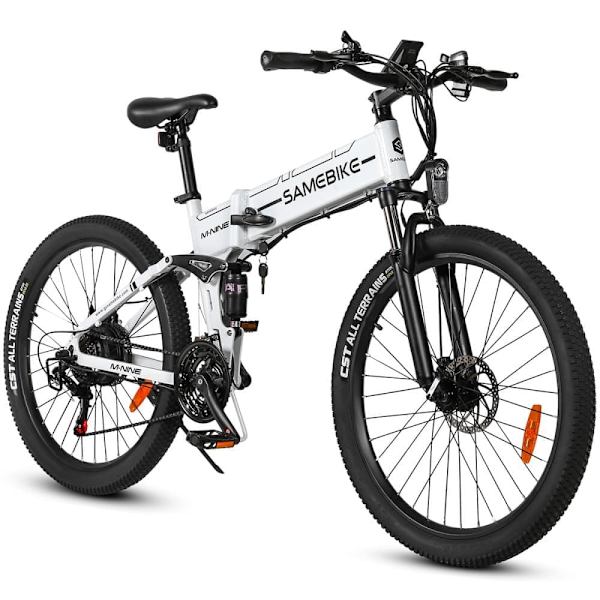 Taittuva sähkömaastopyörä SAMEBIKE LO26-II-FT, 900W 48V 14Ah, hydraulinen jarru