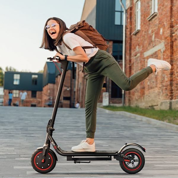 Hopfällbar elsparkcykel iScooter W7, Motor 42V 350W, 8,5” däck, APP-kontroll