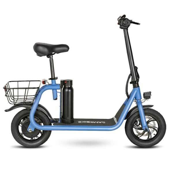 Taittuva sähköpotkulauta istuimella SAMEBIKE SM-C01, 350W 10.4Ah, 12 tuumaa