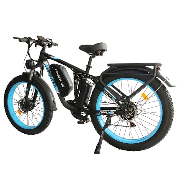 Elcykel ORLMS V3, Daul-motor 52V 2000W, batteri 52V 25AH