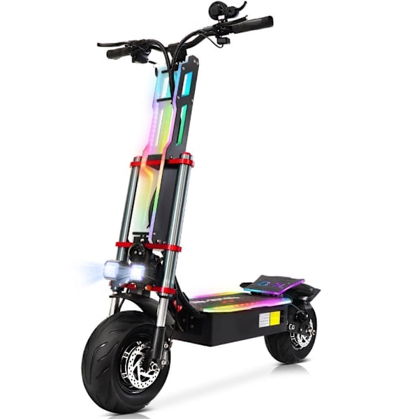 TIFGALOP K8 6000W sähköpotkulauta, kaksoismoottori, 60V 38Ah, täysjousitus
