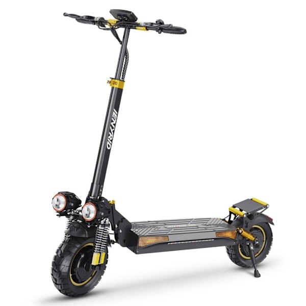 El-scooter med siddeplads IENYRID ES6, 1000W*2 motor, 48V 20,8Ah batteri, foldbar