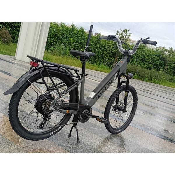 Elcykel LANKELEISI ES500PRO, 500W motor 48V 14.5Ah batteri 24'' däck 32km/h maxhastighet