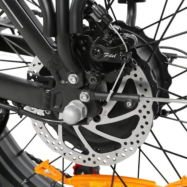 Taittuva sähköpyörä SAMEBIKE LOTDM200-II, moottori 750W 48V, älykäs NFC