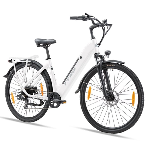 Sähköinen kaupunkipyörä TTGO HZ-28ST, 350W 36V 20Ah, Shimano 7S