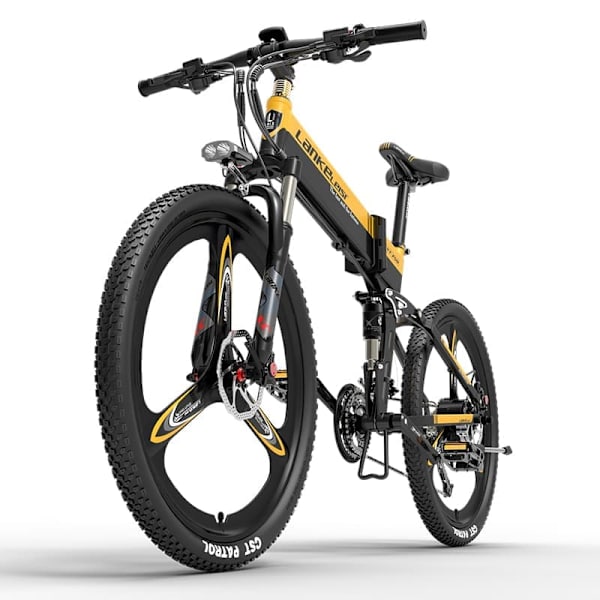 Elektrisk foldecykel LANKELEISI XT750 Sports, Motor 500W 48V, Shimano 9 Gear