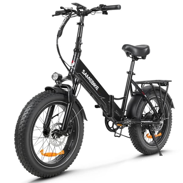 Taittuva sähköpyörä SAMEBIKE LOTDM200-II, moottori 750W 48V, älykäs NFC