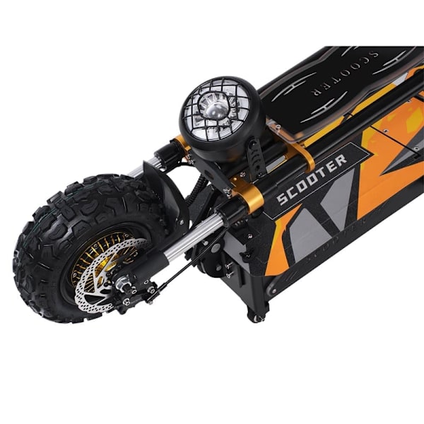El-scooter Obarter AB2, 3000W*2 dobbeltmotor, 60V 40Ah, understøtter NFC