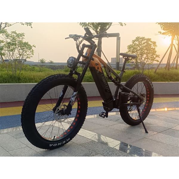 El-mountainbike LANKELEISI RV800 Plus, Bafang-motor 750W, 48V 20Ah Samsung-batteri
