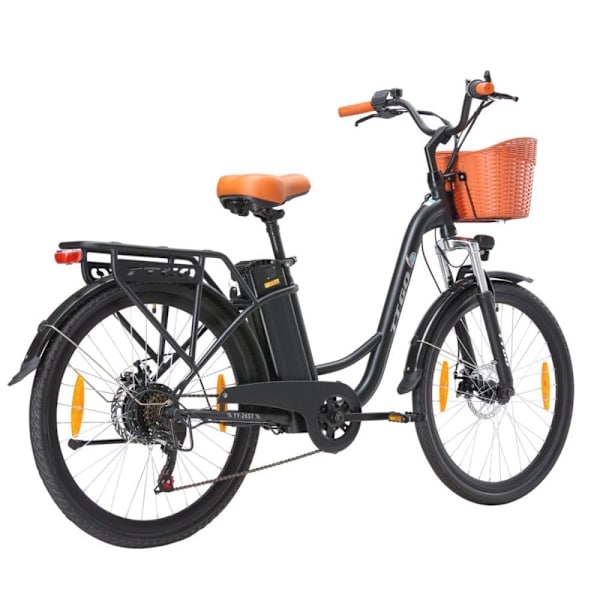 Elcykel til byen TTGO YY-26ST, 350W 36V 14.5Ah, Shimano 6S