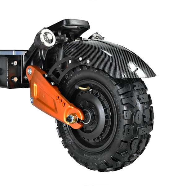 Elscooter CHEEVALRY S11, Terräng, 6000W, Dubbelmotor, 60V 38AH, Svart