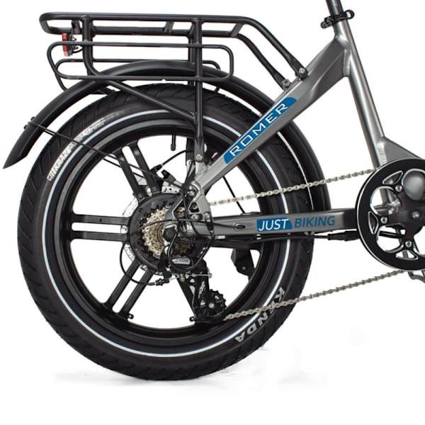 Elcykel med fatdäck JOBOBIKE Romer, 48V 250W Bafang-motor, terränggående