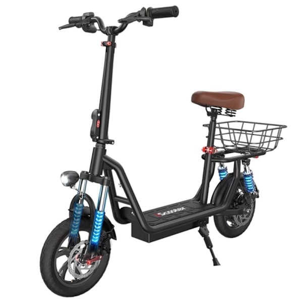 Elscooter för stad iScooter i12, motor 36V 500, 25 km/h, 12-tums däck