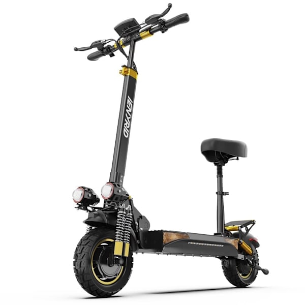 El-scooter med siddeplads IENYRID ES6, 1000W*2 motor, 48V 20,8Ah batteri, foldbar