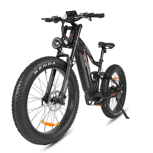 Sähköpyörä maastoon SAMEBIKE RSA08-II, moottori 1000 W, maks. 45 km/h