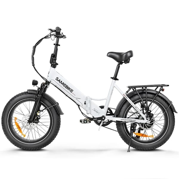 Taittuva sähköpyörä SAMEBIKE LOTDM200-II, moottori 750W 48V, älykäs NFC