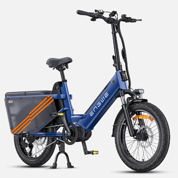 Elcykel för last ENGWE LE20, 48V 250W mittmotor, 100NM momentsensor